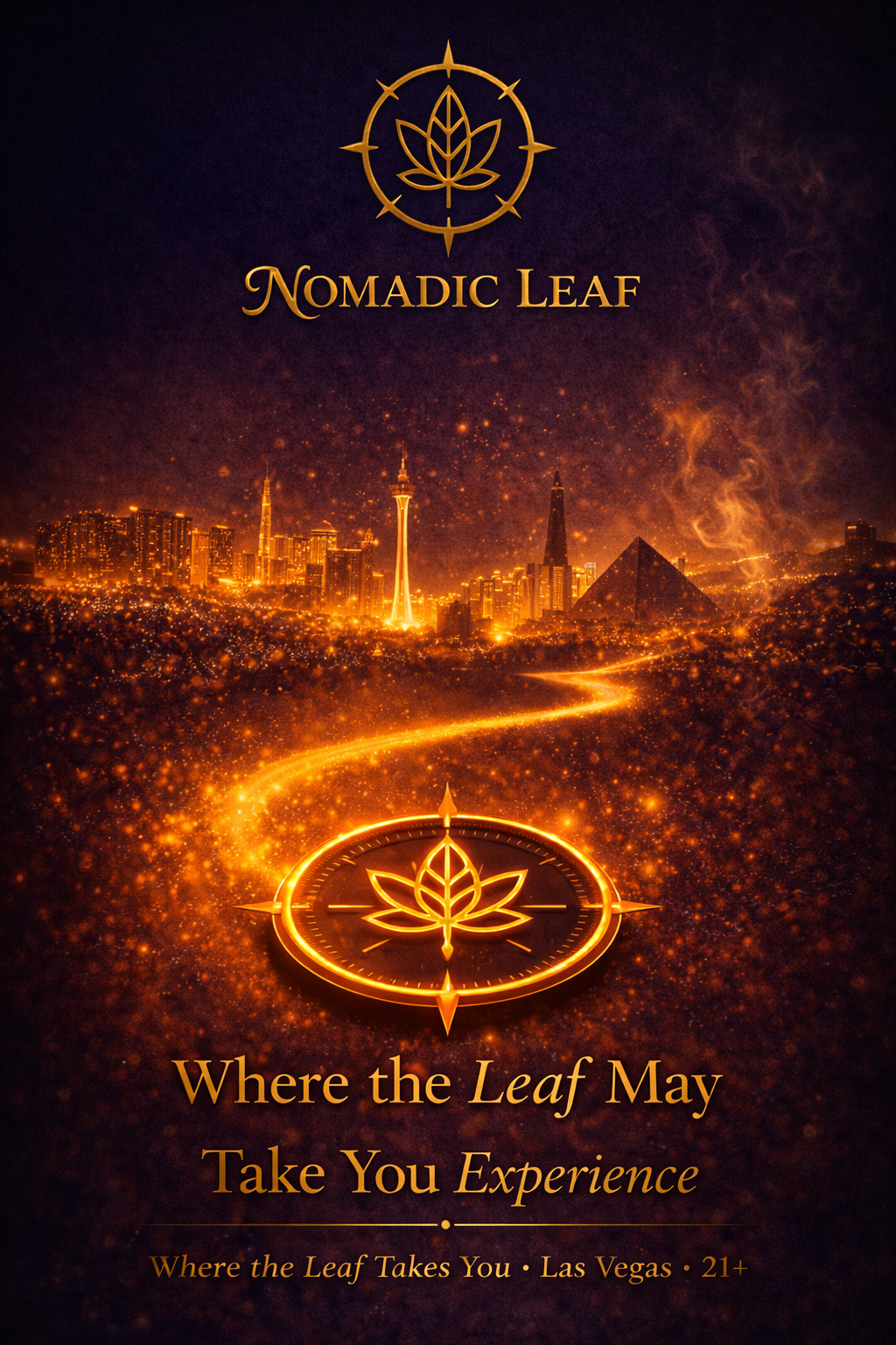 Where the Leaf May Take You Experience promotional graphic